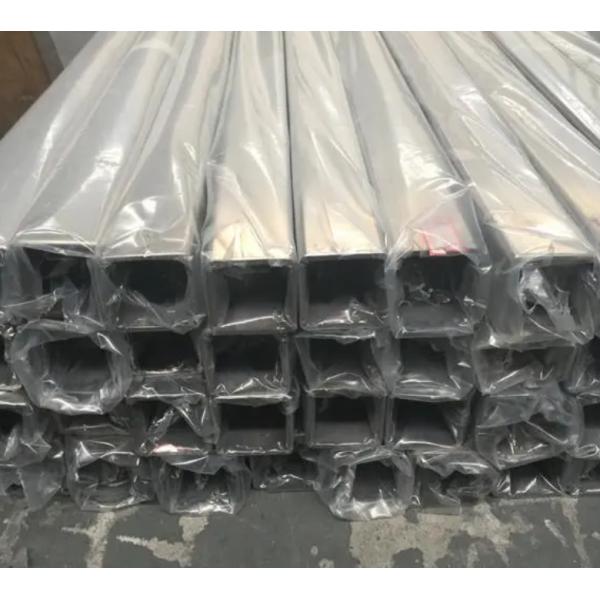 JIS G3459 316 Square Stainless Steel Tube 2.3m 3m 3.8m Length Square Shape