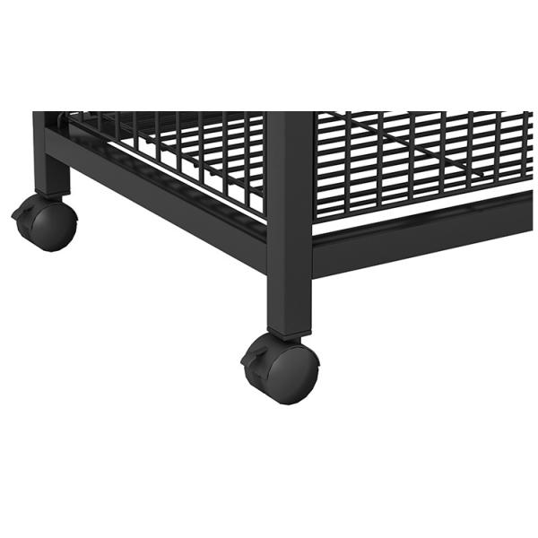 4 Tier Removable Kitchen Storage Rack , Anti Rust Kitchen Plate Rack Shelf