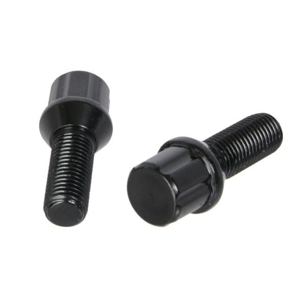 BMW Wheel Spline Lug Bolts Heat Treated Steel 60 Degree Taper Cone Seat