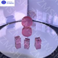 Saphir synthétique rose Al2O3 Matières premières Industrie de bijoux Haute dureté Dureté Mohs 9 Traitement élaboré