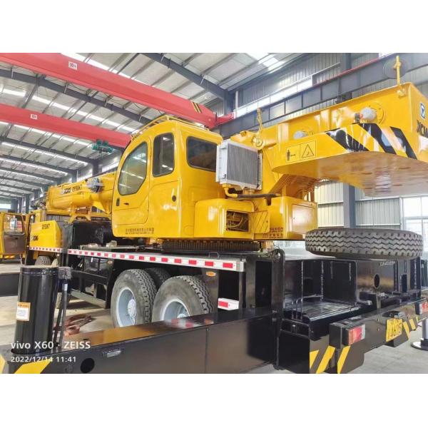 2016 XCMG QY50KT использовали кран тележки тип 4 вал месторождения нефти 50 тонн