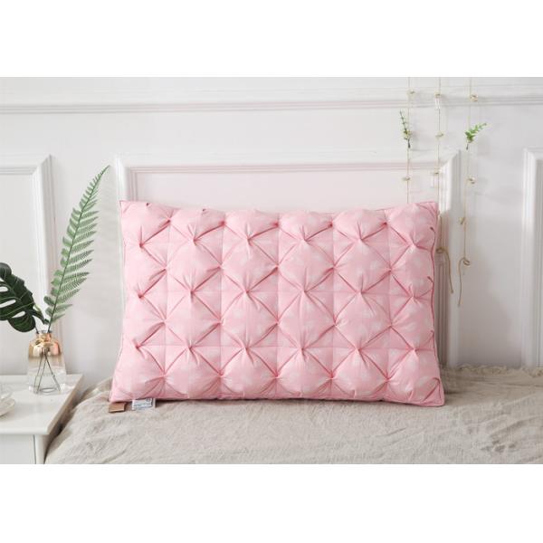 Bedroom Soft Sleeping Neck Antistatic Cotton Down Pillows 48x74