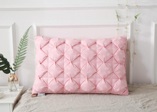 Bedroom Soft Sleeping Neck Antistatic Cotton Down Pillows 48x74