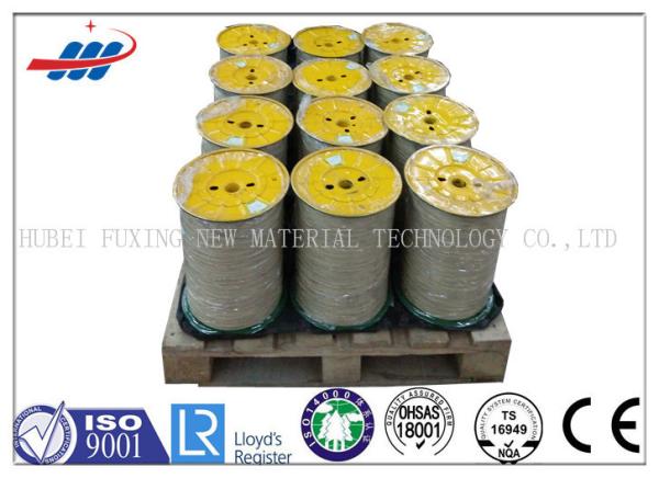 Gold Color Tyre High Tensile Steel Wire With 72A Material , 0.15-0.35mm Wire Gauge