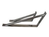 POLISHED STAINLESS  BOAT SWIM PLATFORM BRACKETS