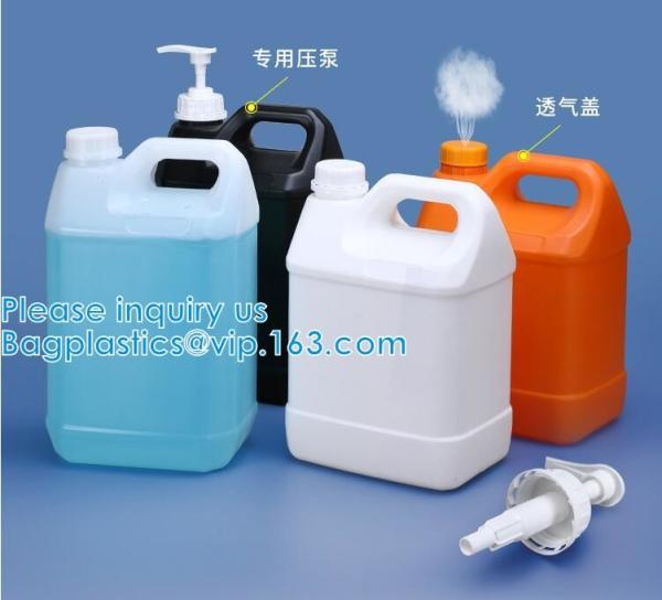 250ml 500ml 1000ml do HDPE plástico do recipiente de armazenamento do ANIMAL DE ESTIMAÇÃO de um galão de 1 litro garrafa química dos jarros do estilo do uso F