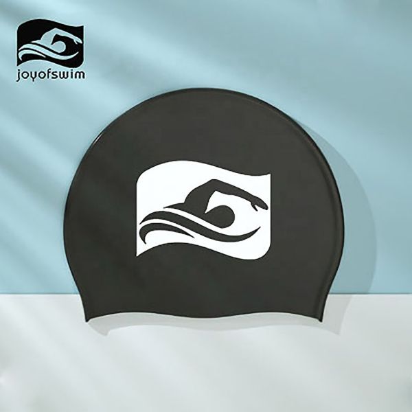 Non Slip Waterproof Soft Swimming Cap for Men and Women in 8 Colors