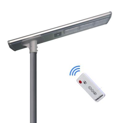 Eficiência elevada luz de rua solar de 50 watts, luz de rua solar do diodo emissor de luz com bateria de lítio