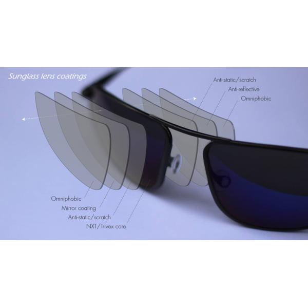 CR39 Monomer Prescription Sunglass Lenses 1.499 Index Revo / Mirror Coating