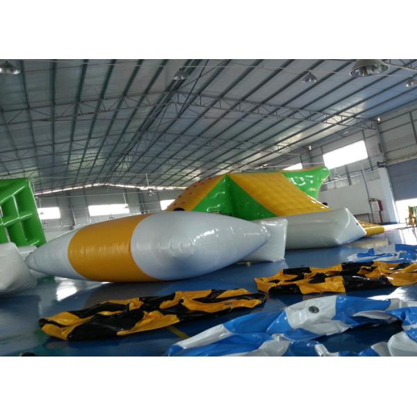 2000M2 Water Area Inflatable Water Parks , Amusement Sea Water Sport Games