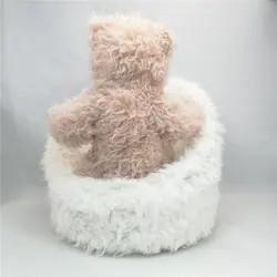 Cotton Stuffed Sitting Bear Animal Toy Comfortable Toys for Newborns Toddlers Kids Babies Children