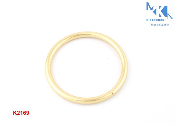 4 Inch Metal O Ring Buckle Polished Hanging Plating Purse Strap Rings Durable
