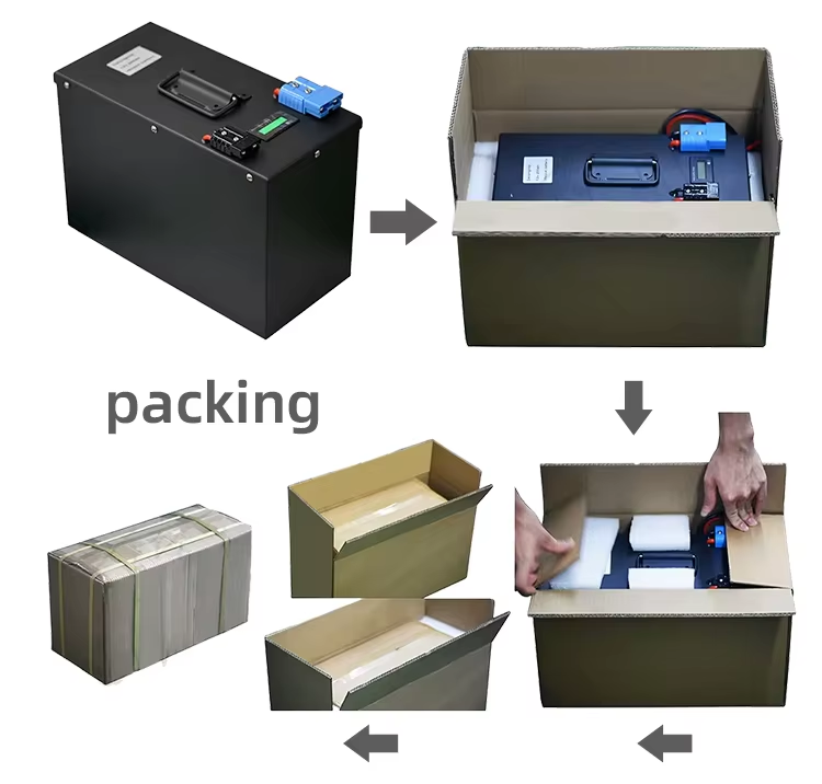 72V 300Ah LiFePO4 Traction Battery with BMS | For Forklift Trucks