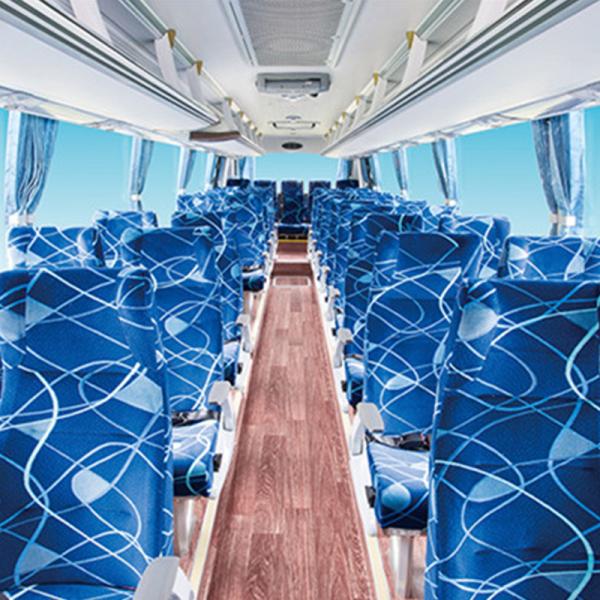 24 Seats Kinglong Luxurious Used Coach Bus with LHD and 5000mm Wheelbase in Market