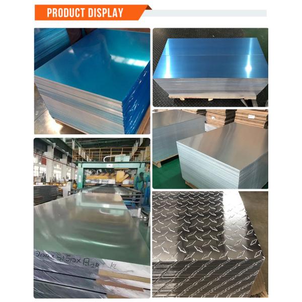5083 Алюминиевая плита 3000 серии Алмазный ремблированный алюминиевый лист