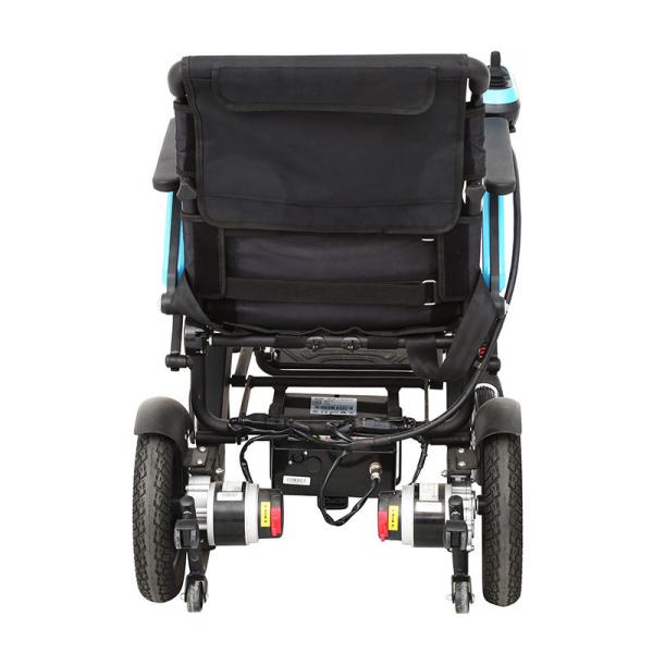 Factory Price China Power Electric Wheelchair Flip Handle Light Weight Electric Wheelchair