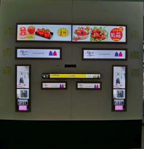 HD Wall Mounted Digital Signage 400 Nits Brightness For Indoor Advertising