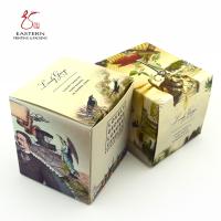 Caixas luxuosas orientais da vela, impressão de Pantone da caixa de papel da vela