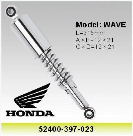 Honda Wave 110  315mm Motorcycle Rear Shock , Motors Spare Parts Oem 52400-397-023