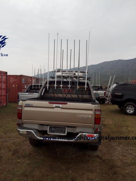 Jamming Range 500m 6 Bands 300W Drone Mobile Phone Signal Jammer