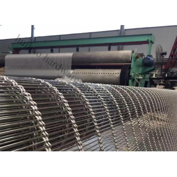 Ячеистая сеть кабеля сплетенная штангой декоративная, панели сетки нержавеющей стали архитектурноакустические