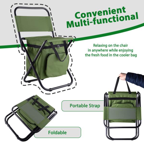 PVC Coating Anti Tear 1.33kg Outdoor Camping Chair