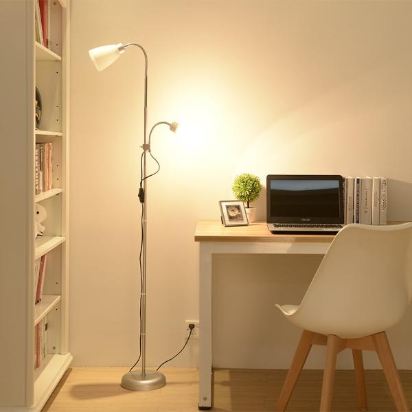 American modern wrought iron paint floor lamp LED branch bedroom lamp living room lighting(WH-MFL-25)