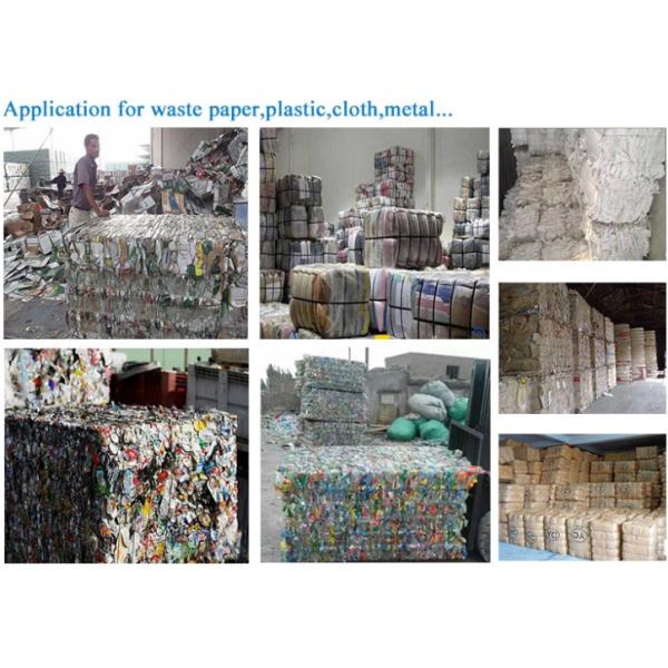 Popular Automatic horizontal baler Soft Scrap Metal Baling Machine