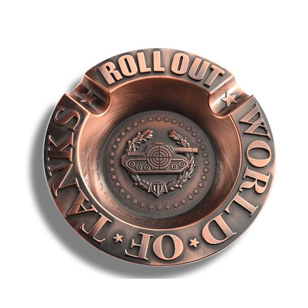 OEM 5.0mm покрывая античный Ashtray сплава цинка сигары