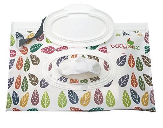 Portable wet tissue packaigng bag container, EVA custom wet tissue bag, tissue container bag,tissue packaging diaper pac