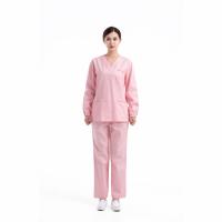 Os uniformes personalizados por atacado do hospital projetam basculadores de Uniformes possuem esfregam uniformes que médicos ajustados os cuidados esfregam