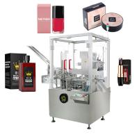 Verticale automatique de flacons de parfum de vernis à ongles de rouge à lèvres de machine de cartonnage de bouteille d'animal familier