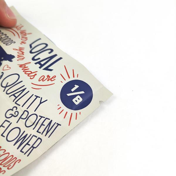 Устойчивые к влаге мешки Mylar ziplockk запечатанный пищевой класс для закусок печенье печенье