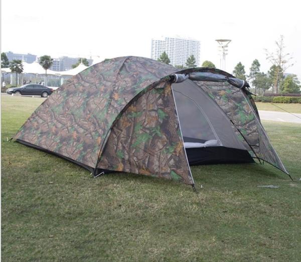 Outdoor 2-4 people Wild Camping Tent Woodland Camping Tent Whole Family One Rooms One Hall(HT6079)