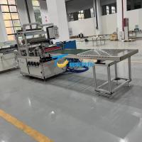 1KW 空気フィルター生産ライン 50HZ ナイフ 紙 折りたたみ 機械 1300mm 作業幅