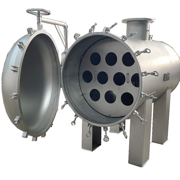 36 de aço inoxidável alojamento de filtro alto do cartucho do fluxo para a embarcação de pressão da filtragem da água