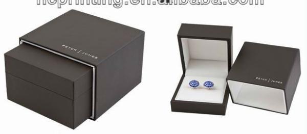Matte Lamination Fancy Paper Gift Box For Jewelry Packaging