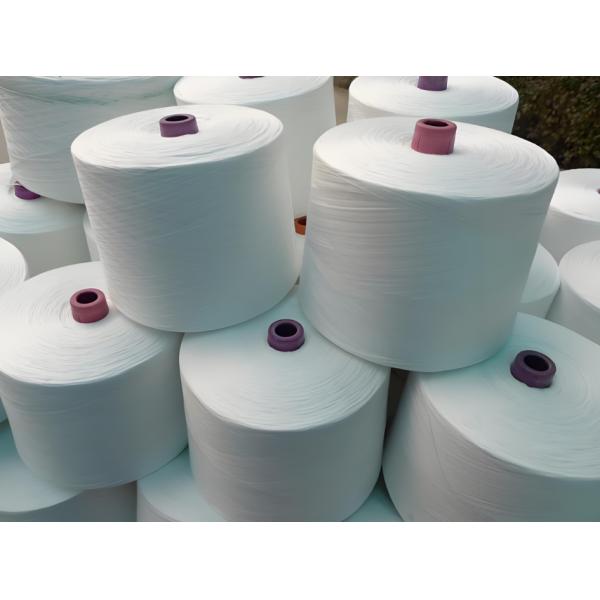 Producción de tejido de hilo texturizado de poliéster reciclado 100% ecológico