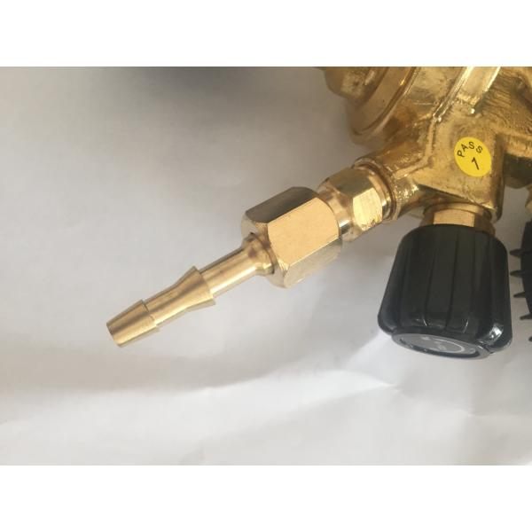 Brass Argon / CO2 MIG TIG Flow Meter Gas Regulator Gauge with Gas Hose Welding Weld