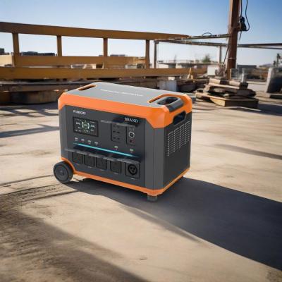 6000W Portable Solar Generator 21.5kWh Expandable With Split Phase Output