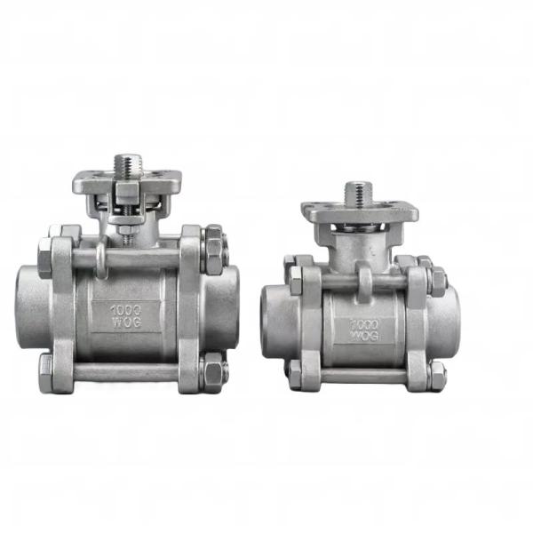 304 Three-piece welded high platform butt welded ball valve Stainless steel 316 welded three-piece ball valve Q61F