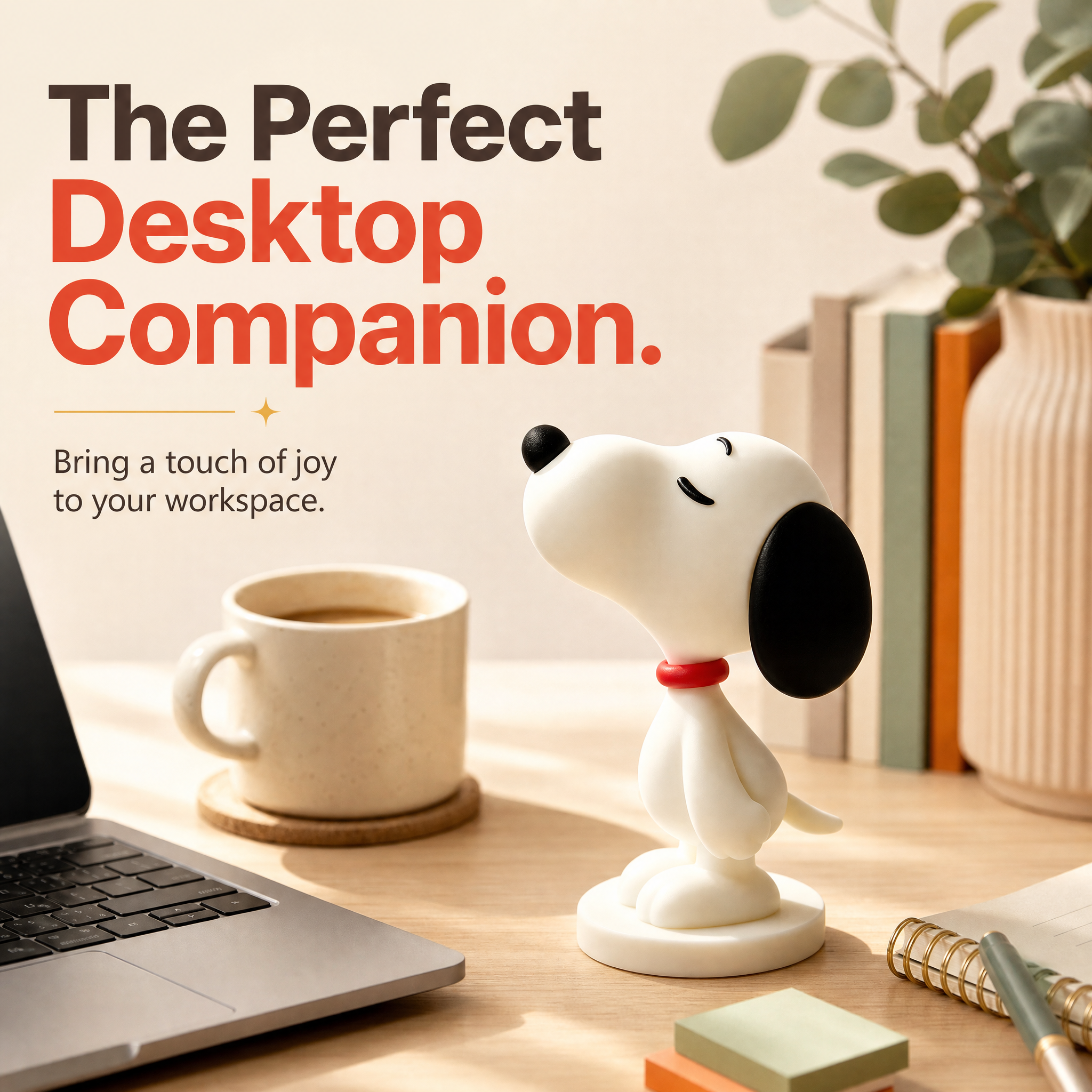 Cute 3D Printed Toys Desktop Matte Glossy Display Snoopy Mini Figure