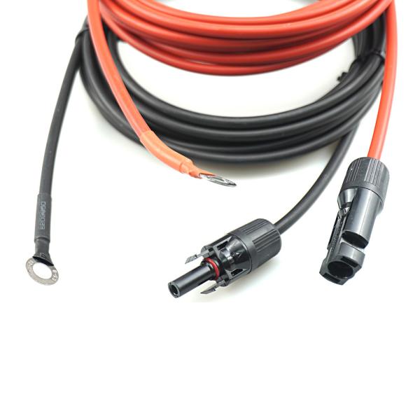 Conectores de Marine Grade Heat Shrink Wire do cabo de extensão das energias solares Calibre de diâmetro de fios do TUV 12