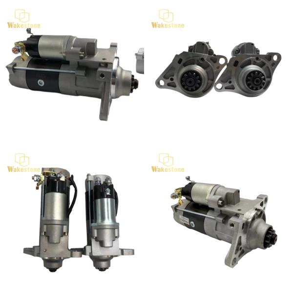 6HK1 Engine Starter Motor For Hitachi Sumitomo XCMG Sany 300 330 350 360 365 Excavator