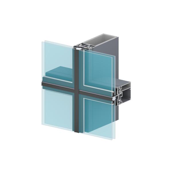 Вставая на сторону алюминий внешней стены прессовал штранг-прессования алюминиевого окна профилей