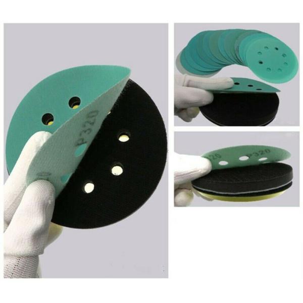 Wet Ceramic Film substrate Sanding Disc Sandpaper 6inch 150mm car repairing