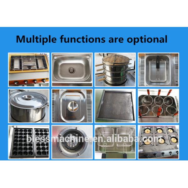 Multifunctional Automatic Gasoline Food Trailer for Full Automatic Mobile Food Truck