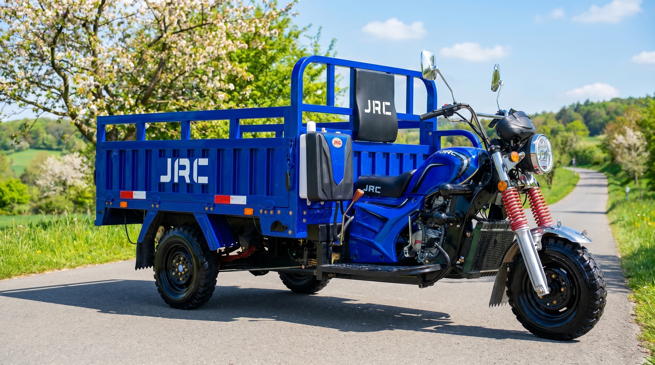 JRC-150 Cargo Tricycle with 300 Kg Load Capacity, 60 Km/h Speed & Reinforced Steel Cargo Bed