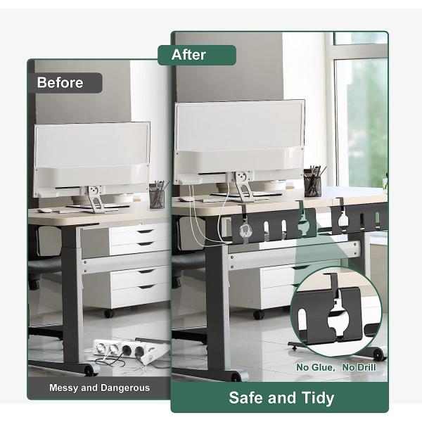 Тип установки Стоящий тип кабельной подноски для под рабочим столом офисной гостиной 43 см