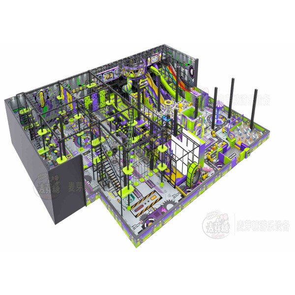 Space Adventure Kids Indoor Sports Arenas Commercial Multi Layer Integrated